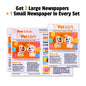 Durable Crinkle Chew Newspaper for Pets (Washable)