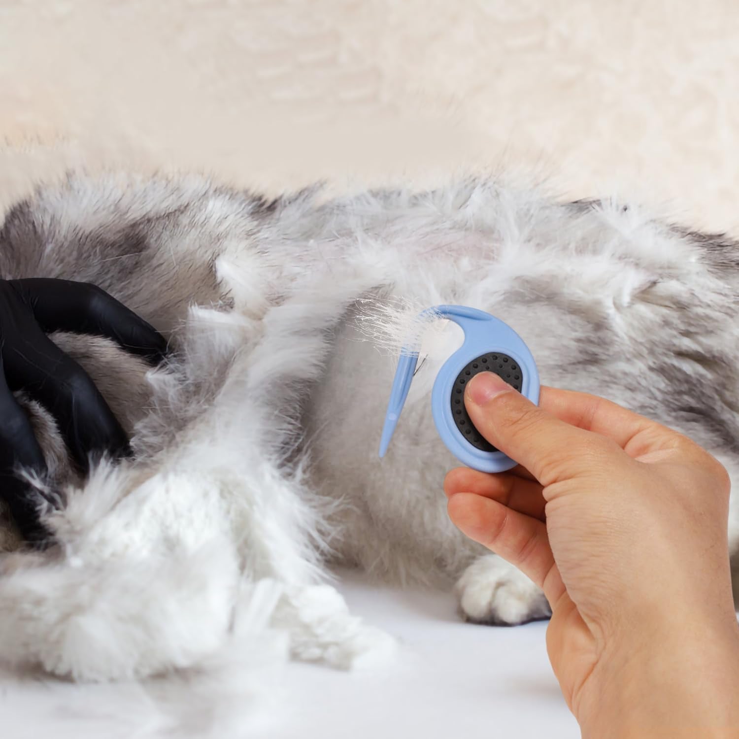 Knot Dematting Comb for Pets (2pcs)