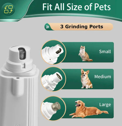 2-In-1 Pet Nail Clipper and Grinder (Rechargeable)
