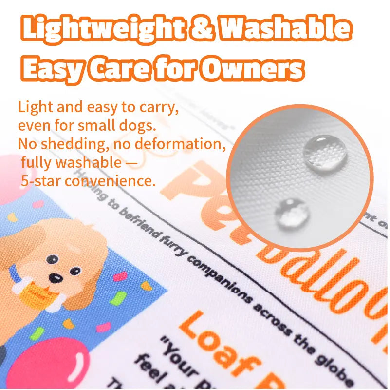 Durable Crinkle Chew Newspaper for Pets (Washable)