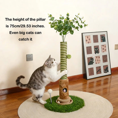 Interactive Scratching Tree with Hanging Ball & Mouse 