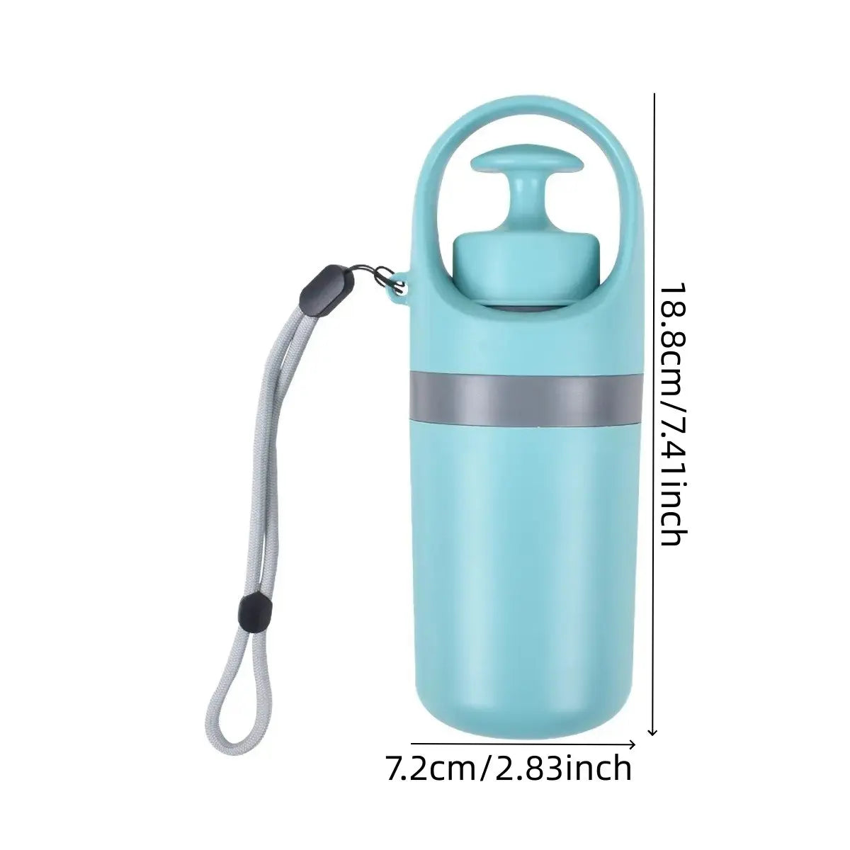 Portable Touchless Pet Poop Grabber (Includes 1 Roll Trash Bags)