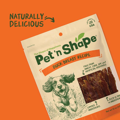 Duck Breast Jerky Dog Treats - 16 oz