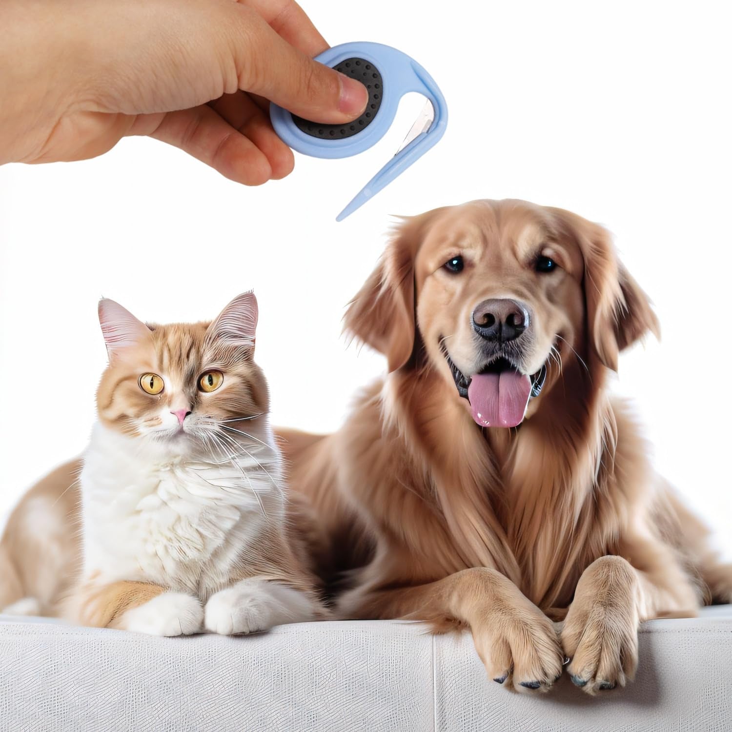 Knot Dematting Comb for Pets (2pcs)