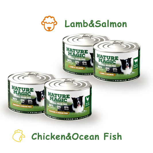 Lamb & Salmon Grain-Free Wet Dog Food 