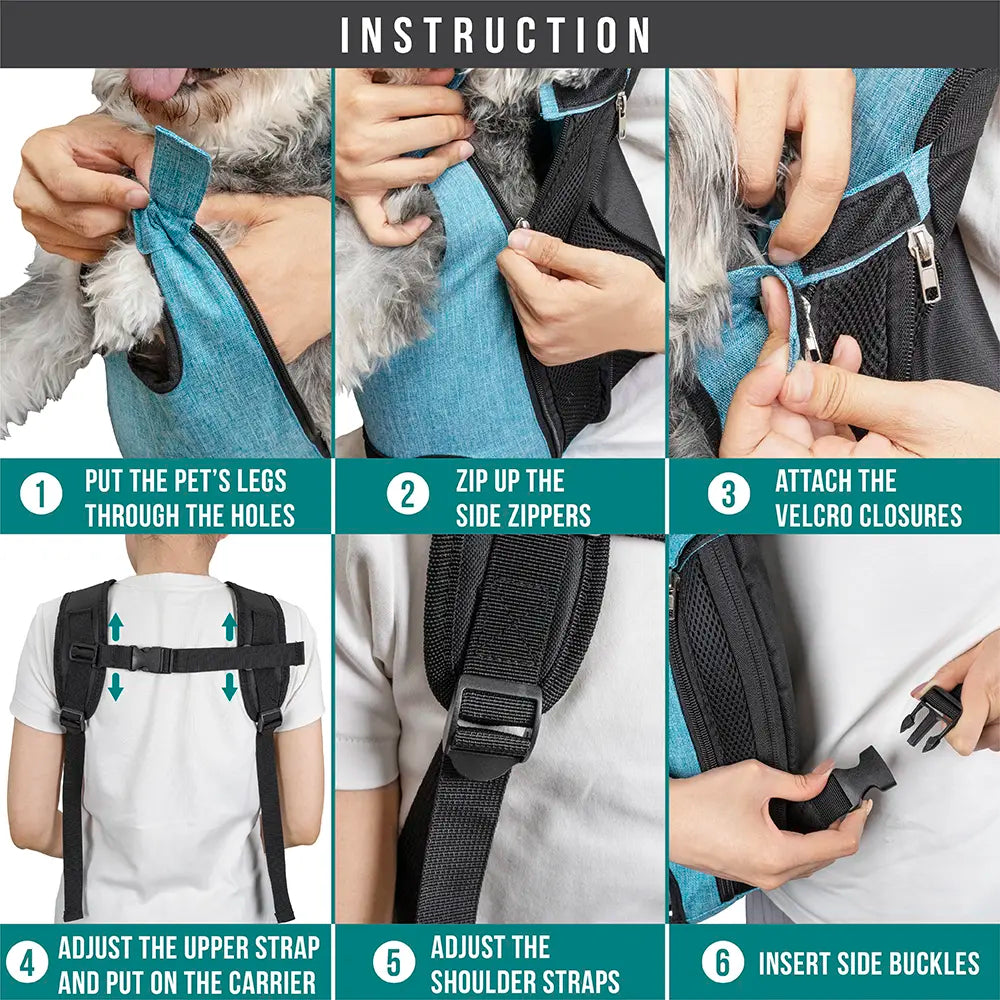 Adjustable Pet Carrier Backpack 