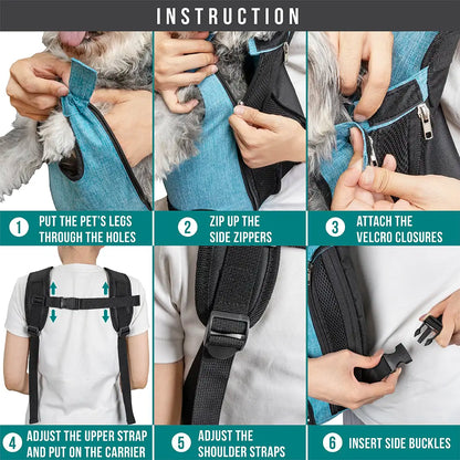 Adjustable Pet Carrier Backpack 