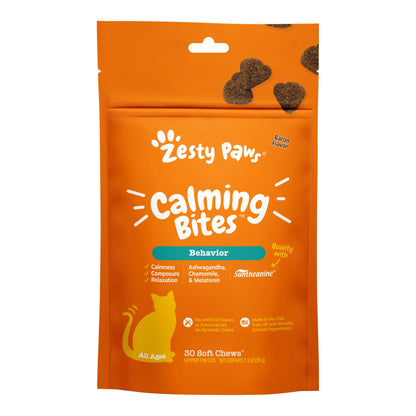 Calming Bites for Cats Bacon Flavored (30 count)