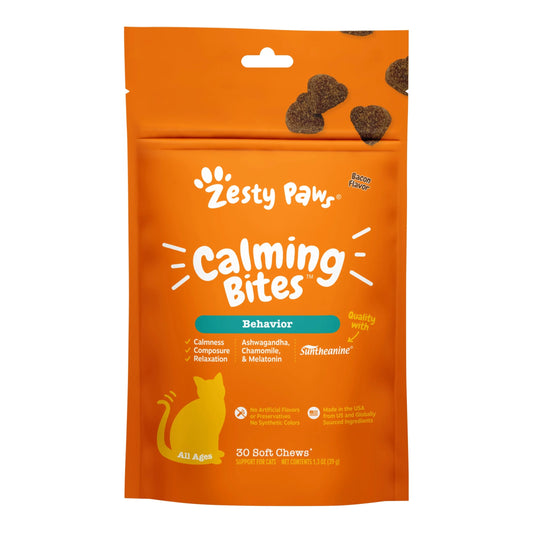 Calming Bites for Cats Bacon Flavored (30 count)