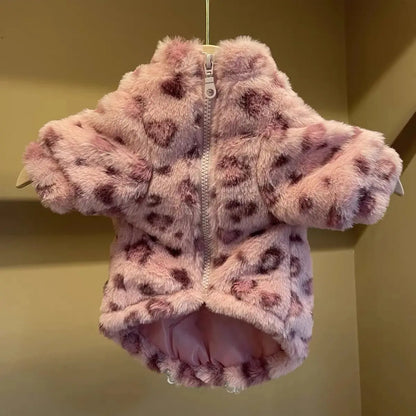  Designer Faux Fur Pet Jacket 