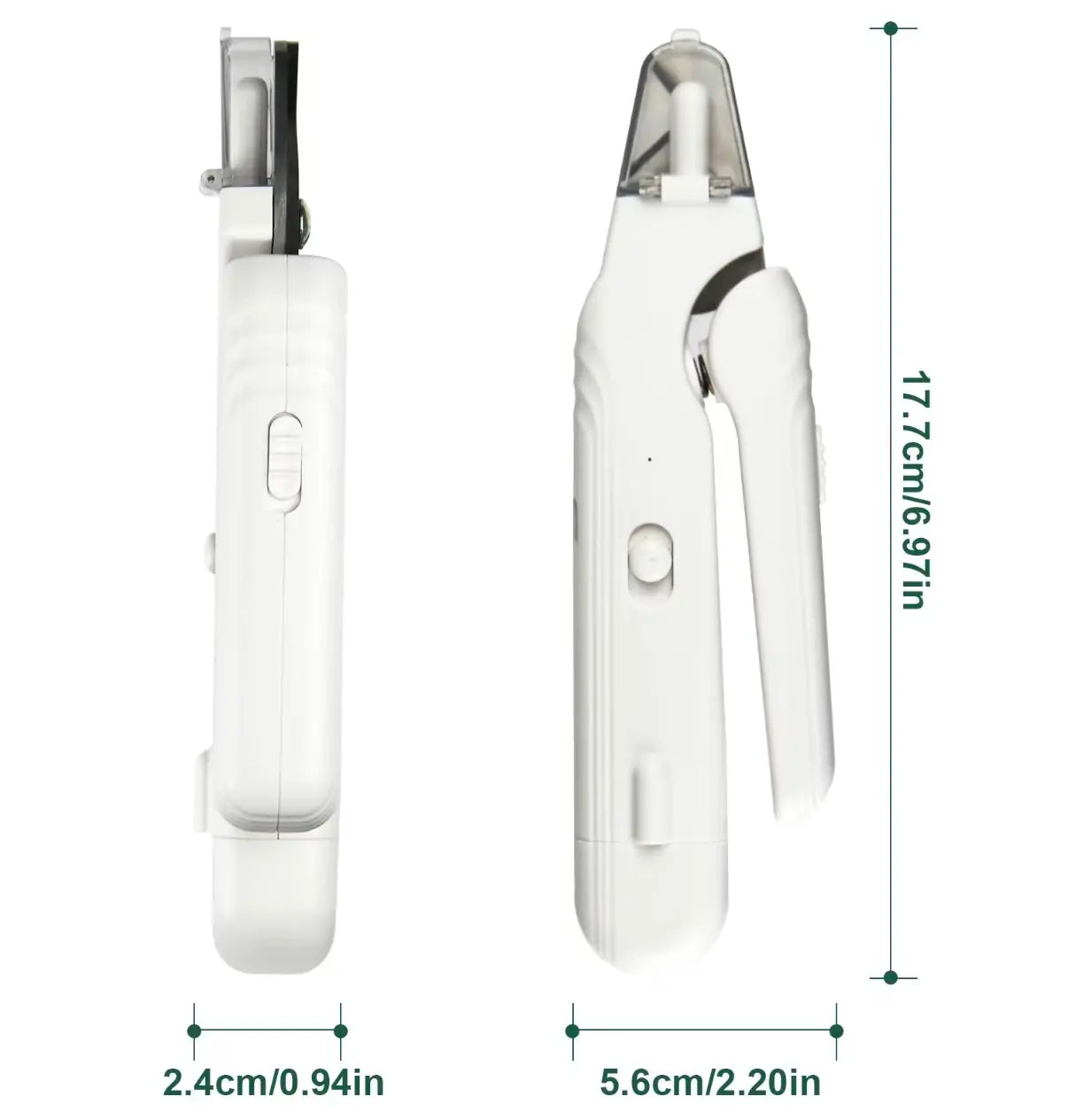 2-In-1 Pet Nail Clipper and Grinder (Rechargeable)
