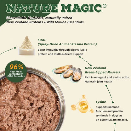 Lamb & Salmon Grain-Free Wet Dog Food 