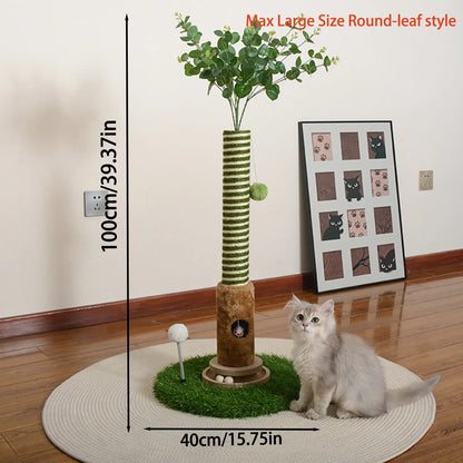 Interactive Scratching Tree with Hanging Ball & Mouse 