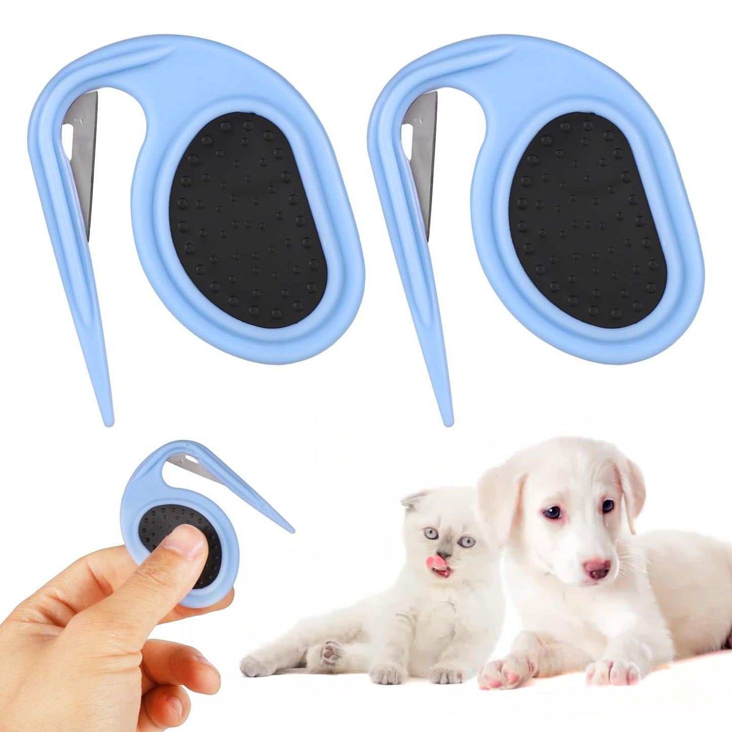 Knot Dematting Comb for Pets (2pcs)