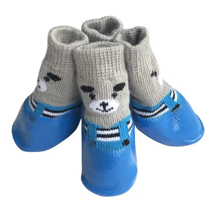 Pet Sock Shoes Waterproof Anti-Slip