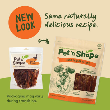 Duck Breast Jerky Dog Treats - 16 oz