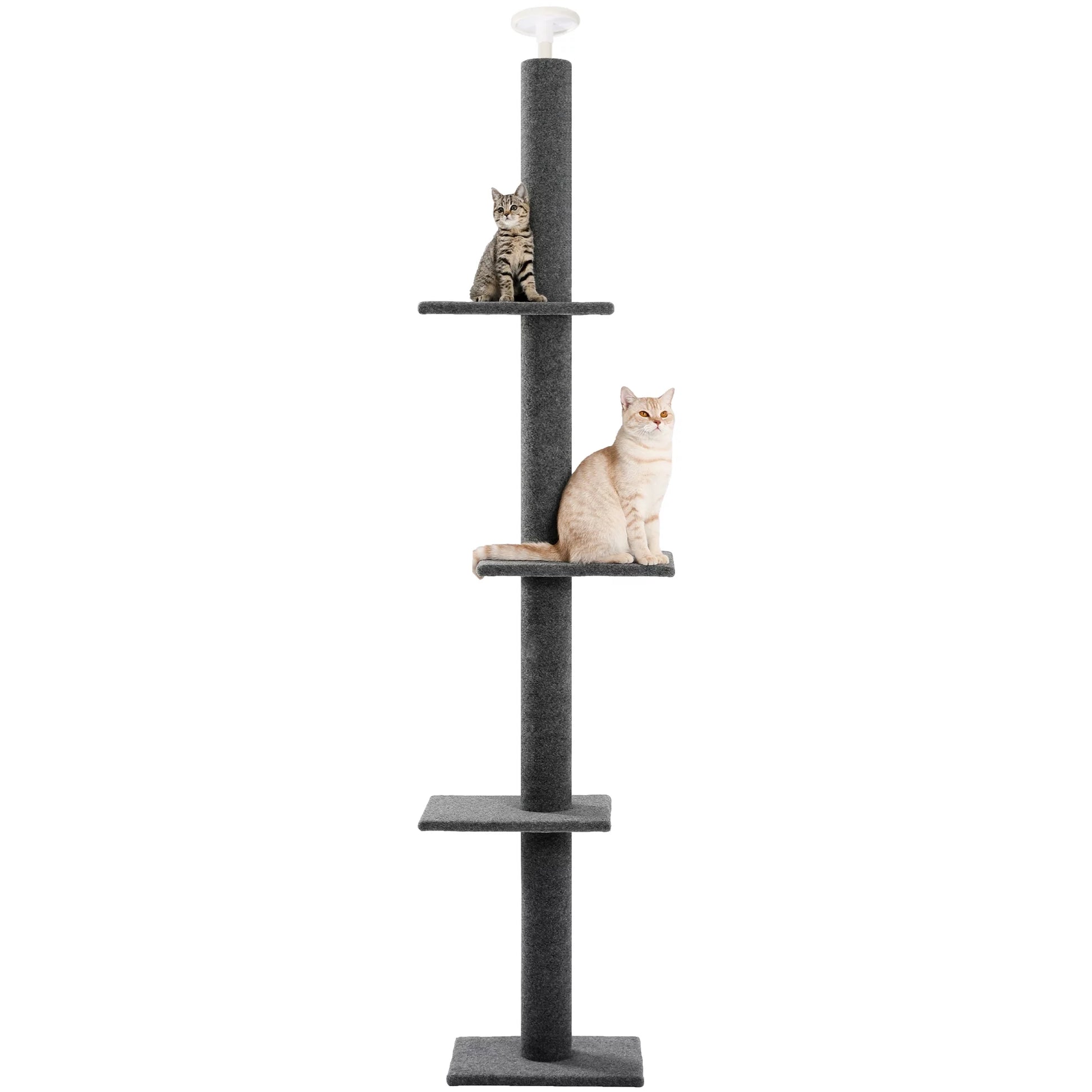 Tall Adjustable 4 Tier Tree Tower for Cat Climbing 