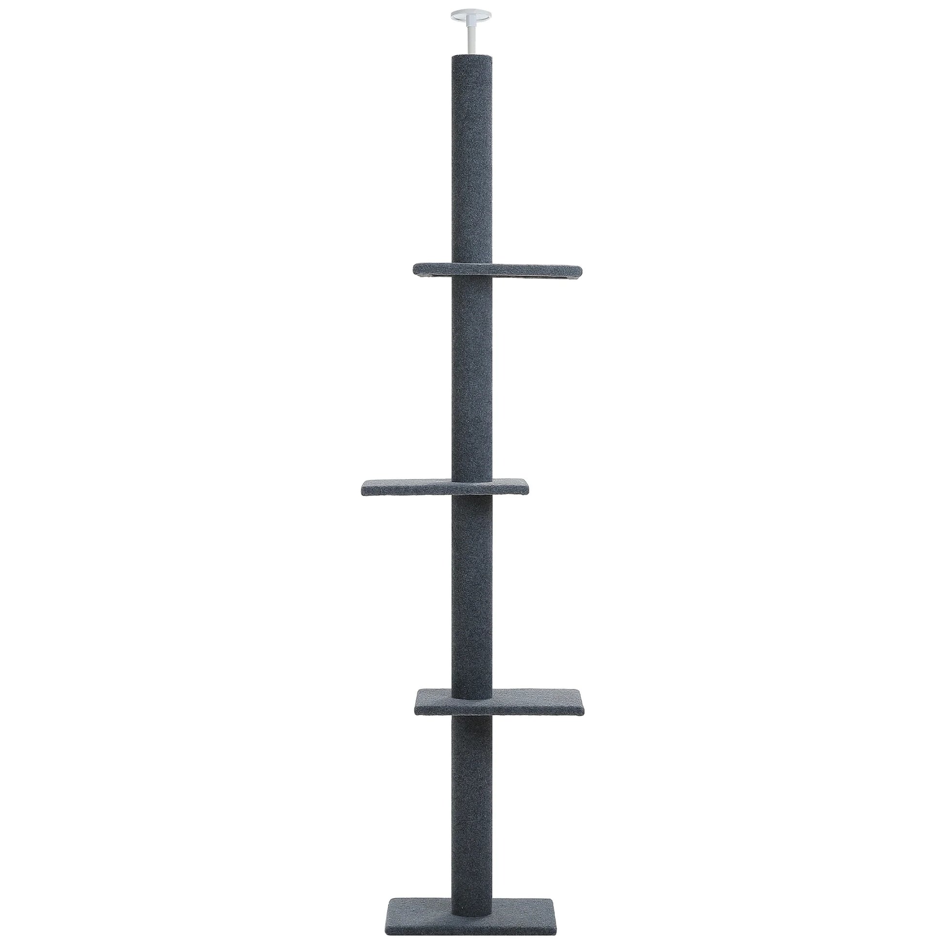 Tall Adjustable 4 Tier Tree Tower for Cat Climbing 