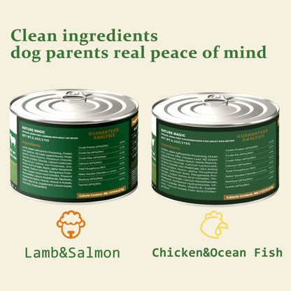 Lamb & Salmon Grain-Free Wet Dog Food 