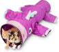 Unicorn Pet Tunnel Boredom Relief with Crinkle Feather String