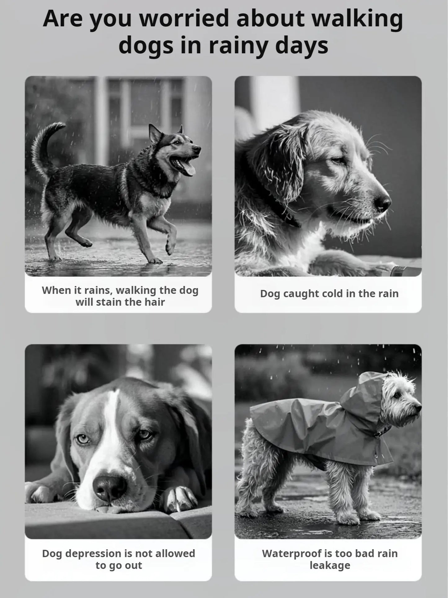 Full Body Pet Raincoat