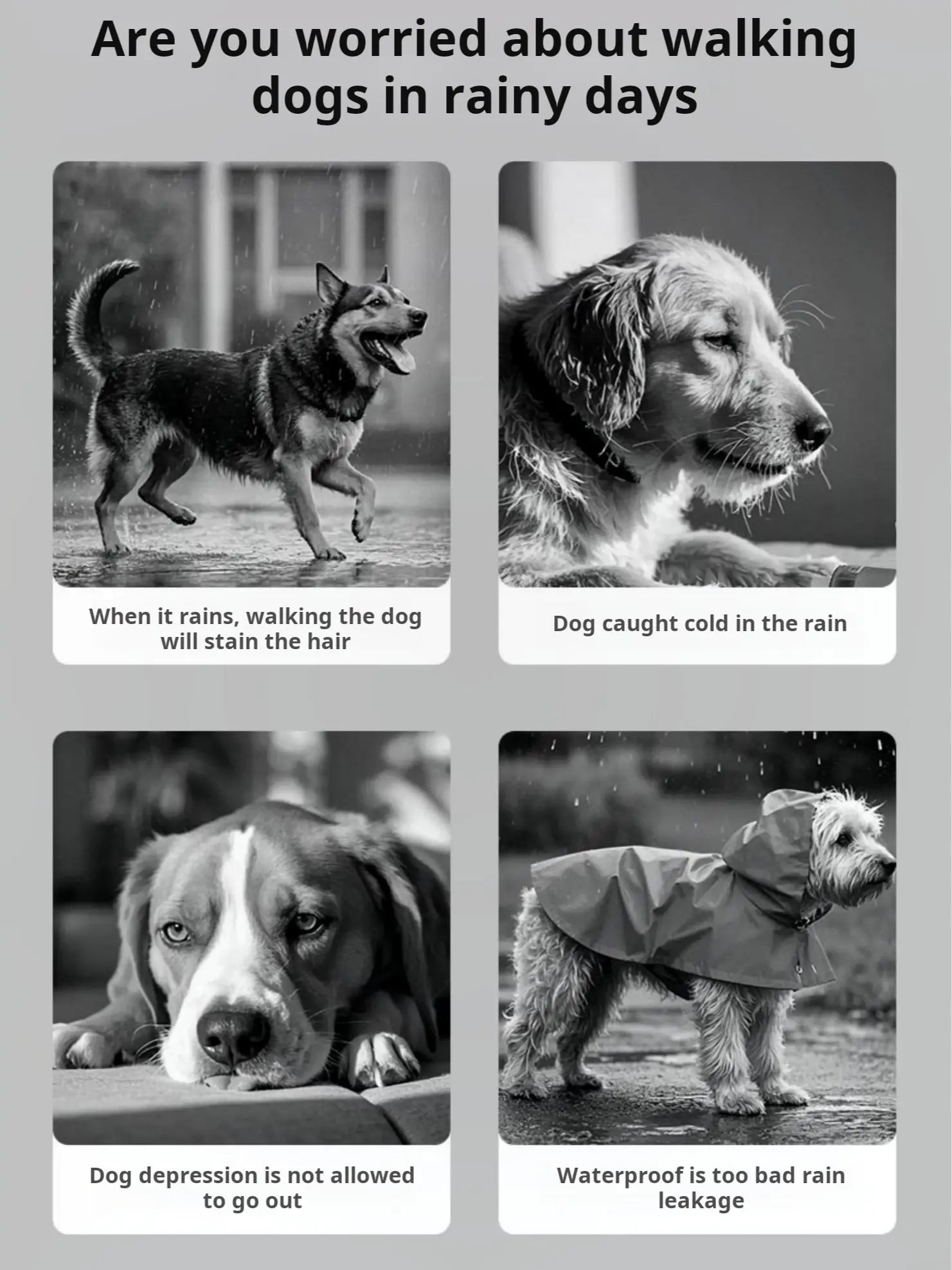 Full Body Pet Raincoat