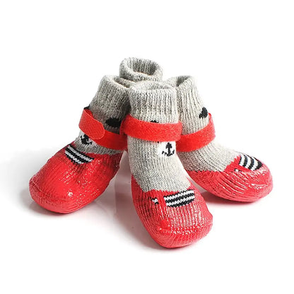 Pet Sock Shoes Waterproof Anti-Slip